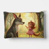 Sprookjesachtige Print Cut Naaizak Etui (Achterkant)