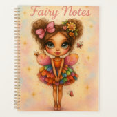 Sprookjesachtige Regenboog Elfen Notities Planner (Voorkant)