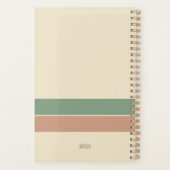 Sprookjesachtige Retro  Paddestoel Planner (Achterkant)