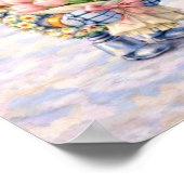 Sprookjesachtige Robot Reflectie Poster (Hoek)