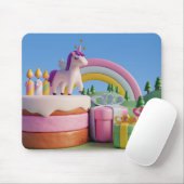 Sprookjesachtige sprookjeslandschap Muismat (Met muis)