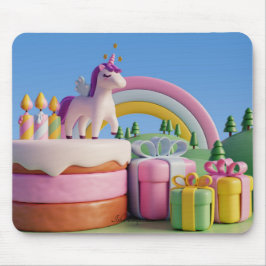 Sprookjesachtige sprookjeslandschap Muismat