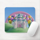 Sprookjesachtige sprookjeslandschap Muismat (Met muis)