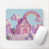 Sprookjesachtige sprookjeslandschap Muismat (Met muis)