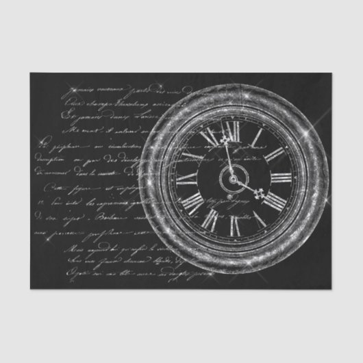 Sprookjesachtige Steampunk Tissuepapier (Voorkant)