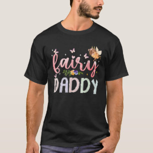 Sprookjesachtige Vader Magische Bloemige Verjaarda T-shirt