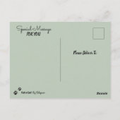 Sprookjesachtige Verjaardag Dochter Briefkaart (Achterkant)