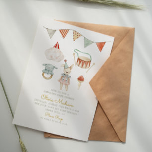 Sprookjesachtige Verjaardagsfeest voor Baby Kaart