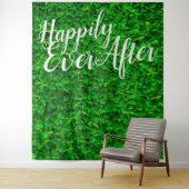 Sprookjesachtige Verlichte Trouw Achtergrond Wandkleed (In situ)