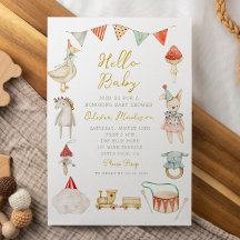 Sprookjesachtige Vintage Verhaaltjesboek Baby Show