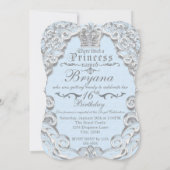 Sprookjesachtige vintage-verhalenboek blauwe uitno kaart (Achterkant)