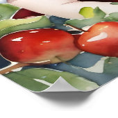 Sprookjesachtige Waterverf Baby Sneeuwwitje Poster (Hoek)