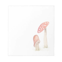 Sprookjesachtige Waterverf Bos Paddenstoelen Notitieblok