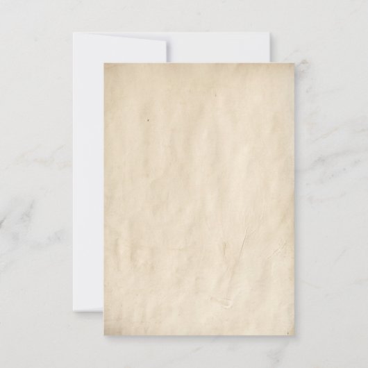 Sprookjesachtige Wedding RSVP kaarten (Achterkant)