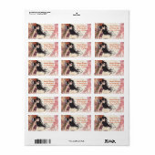 Sprookjesadreslabels Cadeaubijsluiters Etiket (Full Sheet)