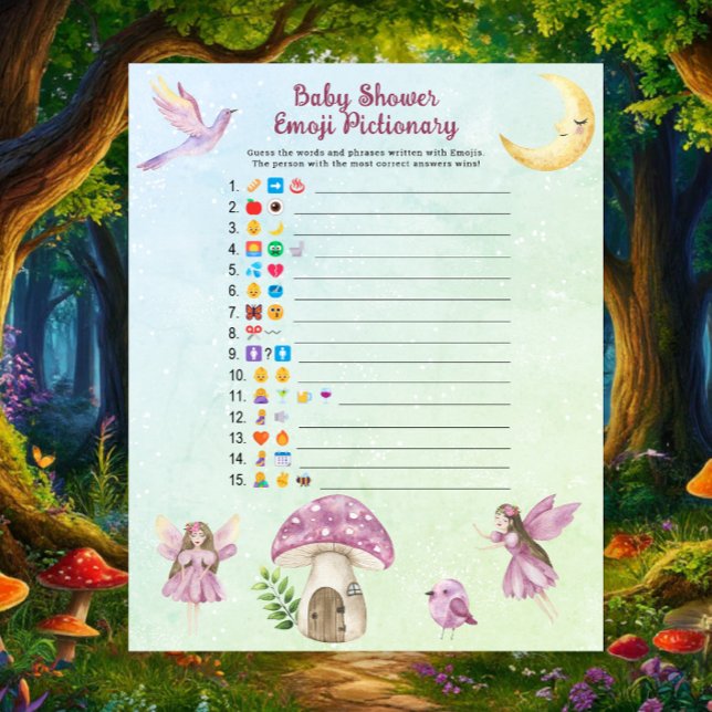 Sprookjesbaby shower Emoji-beeldspel (Creator heeft geüpload)