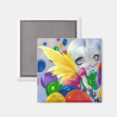 "Sprookjesballonnen" magneet (Voorkant / Achterkant)