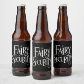 Sprookjesbeveiliging Grappige Halloween Kostuum Bier Etiket (Flessen)