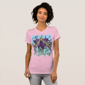 Sprookjesblauw Versie Twee T-shirt (Voorkant volledig)