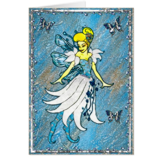 Sprookjesblauwe fantasie (Voorkant)