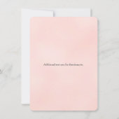 Sprookjesboek Castle Wedding Repetitie Kaart (Achterkant)