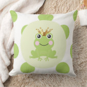 Sprookjesboek Feeërieke Kikker Prins Gouden Kroon Kussen (Deken)