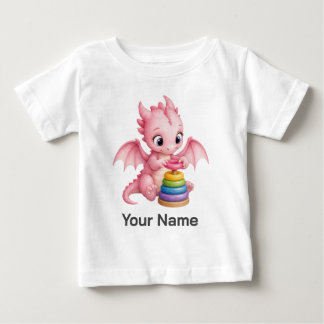 Sprookjesboek gepersonaliseerde baby draak stapelr
