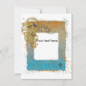 Sprookjesboek Kasteel Uitnodigingskaart Kaart (Voorkant)