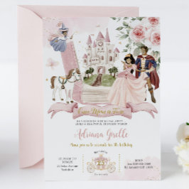 Sprookjesboek Once Upon a Time Prinses Verjaardag Kaart