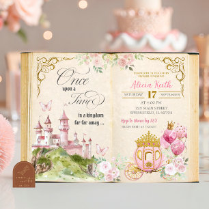 Sprookjesboek Prinses Baby Borrel Kaart