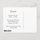  sprookjesboek Sweet Sixteen Invites Uitnodiging Briefkaart (Achterkant)