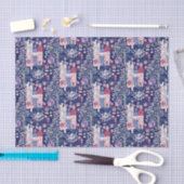 Sprookjesboeken en magische wezens blauw tissuepapier (Craft)