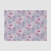 Sprookjesboeken en magische wezens grijs tissuepapier (Voorkant)