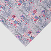 Sprookjesboeken en magische wezens grijs tissuepapier (Detail)