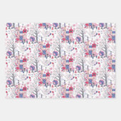 Sprookjesboeken Kasteel Set van Drie Inpakpapier Vel (Voorkant 3)