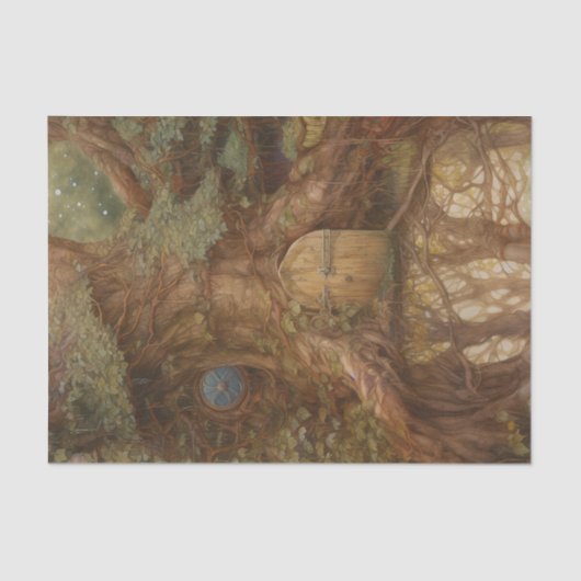 sprookjesboom tissuepapier (Voorkant)