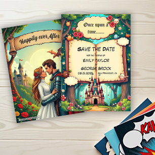 Sprookjesbos Bosachtig Kasteel Sprookjesachtige Br Save The Date