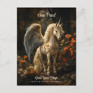  Sprookjesbos Eenhoorn Magisch Bos Briefkaart
