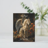  Sprookjesbos Eenhoorn Magisch Bos Briefkaart (Staand voorkant)