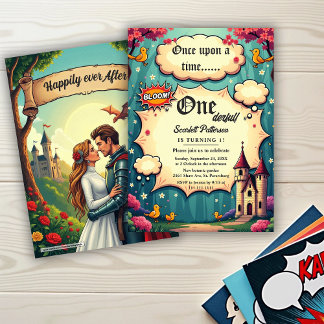 Sprookjesbos Eerste Verjaardag Once Upon A Time Kaart