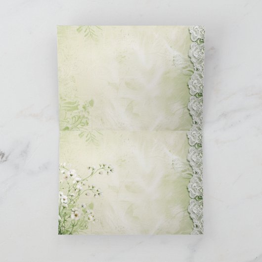 Sprookjesbos Fee Bedankkaart (Binnen)