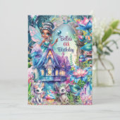 Sprookjesbos Feeënfeest Kaart (Staand voorkant)
