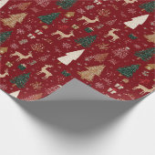 Sprookjesbos Kerst Inpakpapier (Hoek)