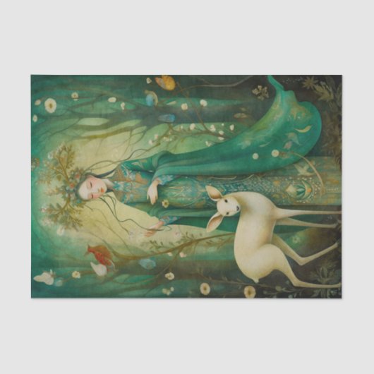 Sprookjesbos prinses tissuepapier (Voorkant)