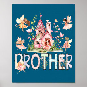 Sprookjesbroer magische sprookjes verjaardag meisj poster