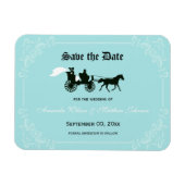 Sprookjesbruiloft Bewaar de datum Magneten (Horizontaal)