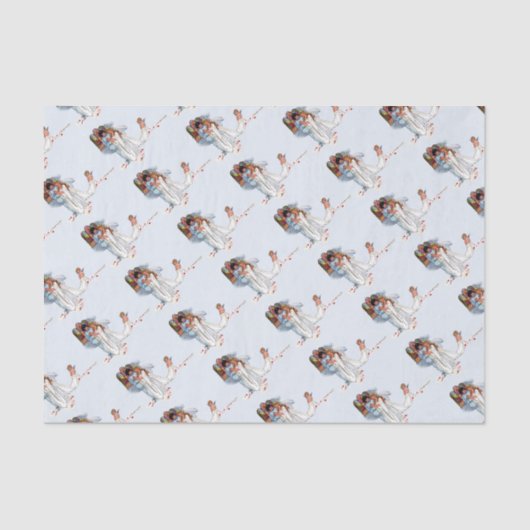 sprookjesbruiloft tissuepapier (Voorkant)