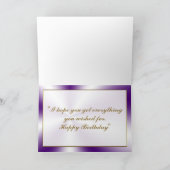 Sprookjescoach Kinderverjaardag Kaart (Binnen)