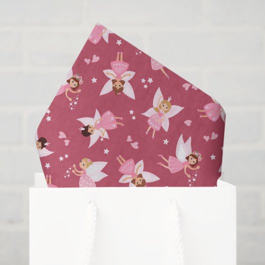 Sprookjesdecoupagepapier, Magische Pixie Tissuepapier (Cadeauzakje)