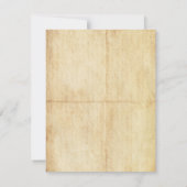 Sprookjesdetails Kaart Portriat - Bruine tekst (Achterkant)